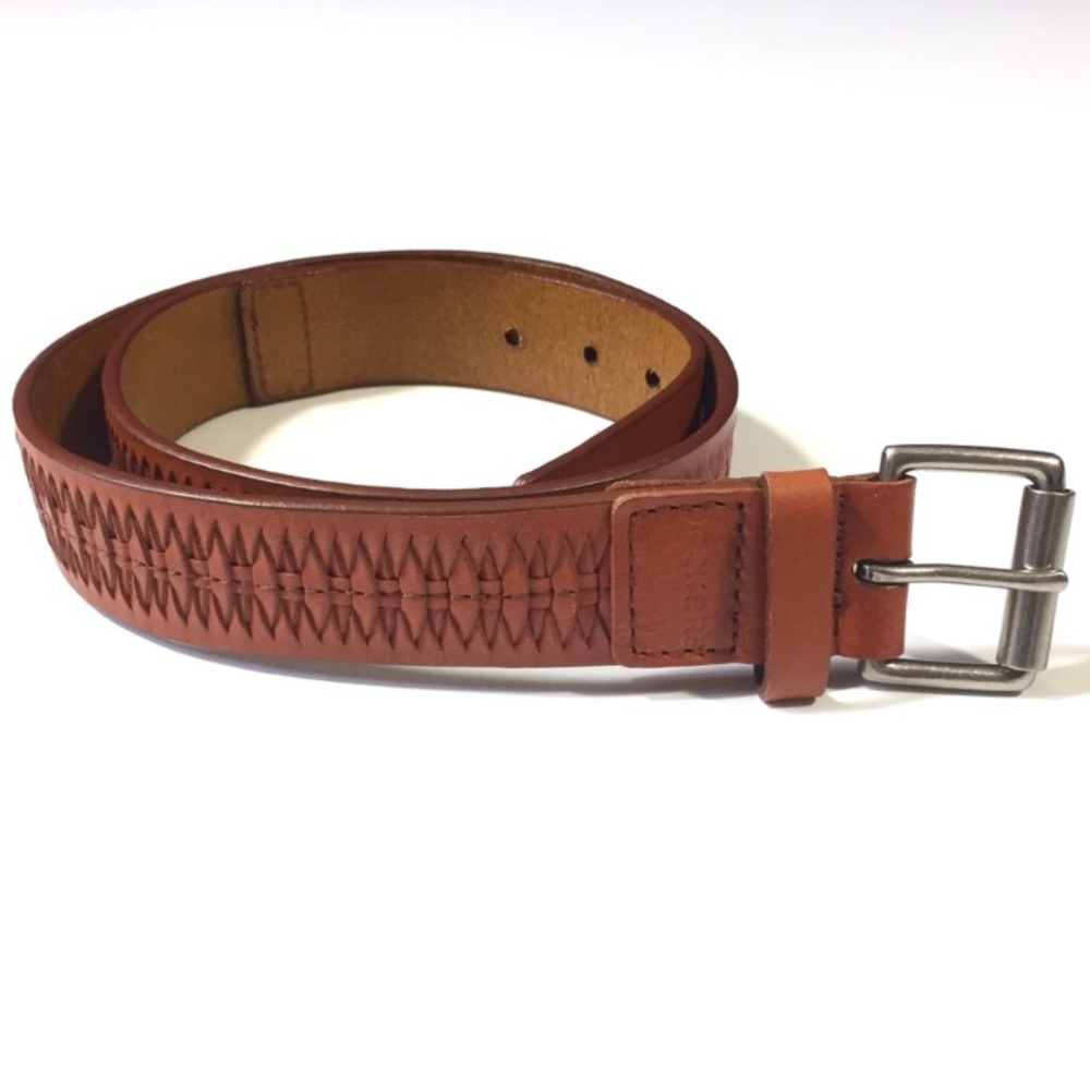Dockers Leather Belt Southwestern Boho Aztec